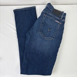 HUDSON Jeans Byron Straight Stretch Dark Wash Size 30 (30x33) EUC‎